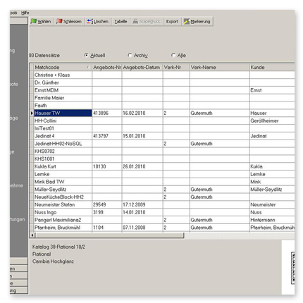 Hammes|Software - Raumlogo  Hammes|Software - Raumlogo Kundenfeld